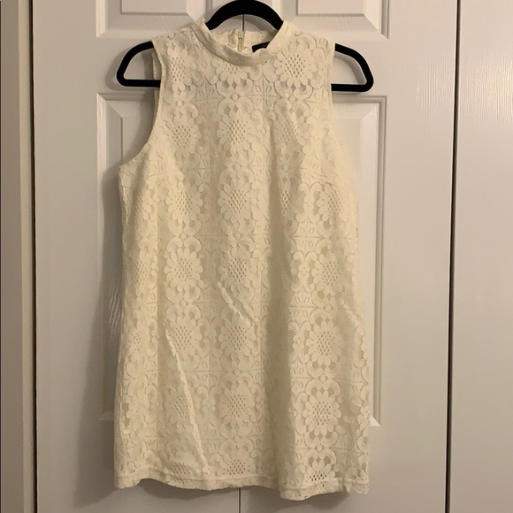 New Forever 21 Mini Lace Shift Dress - Picture 1 of 4